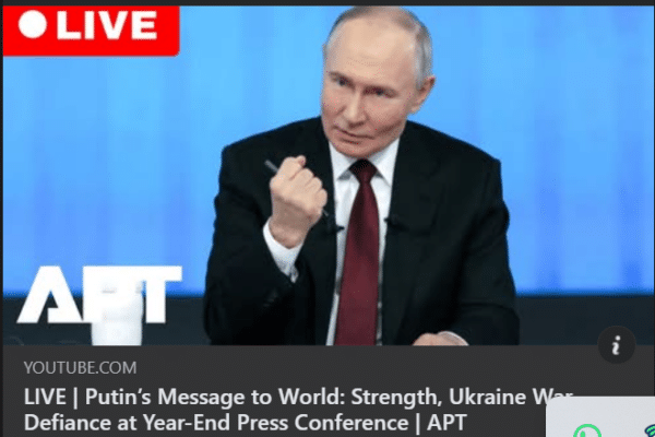 Putin Speech 2025