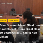 Stassen, Corona, The Great Reset